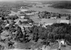 Flygfoto över Kårbergs Bruk.
Bilden tagen för vykort.