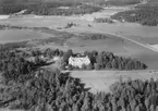 Flygfoto över Birgittas Vårdhem, Hammar.
Bilden tagen för vykort.