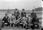 Svennevads musikkår  1930-1940-talet.
(Identifieringen av personerna finns i Erik Hallbergs skrift 