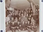 Handboll, Idrottshuset 1948.
 Fest efter första seriesegern.