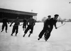 Bandy
ÖSK mot Söderköping på Eyravallen, Örebro.