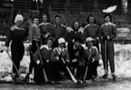 Bandy
Dambandylaget, Göta.
Plats:Stockholms Stadion