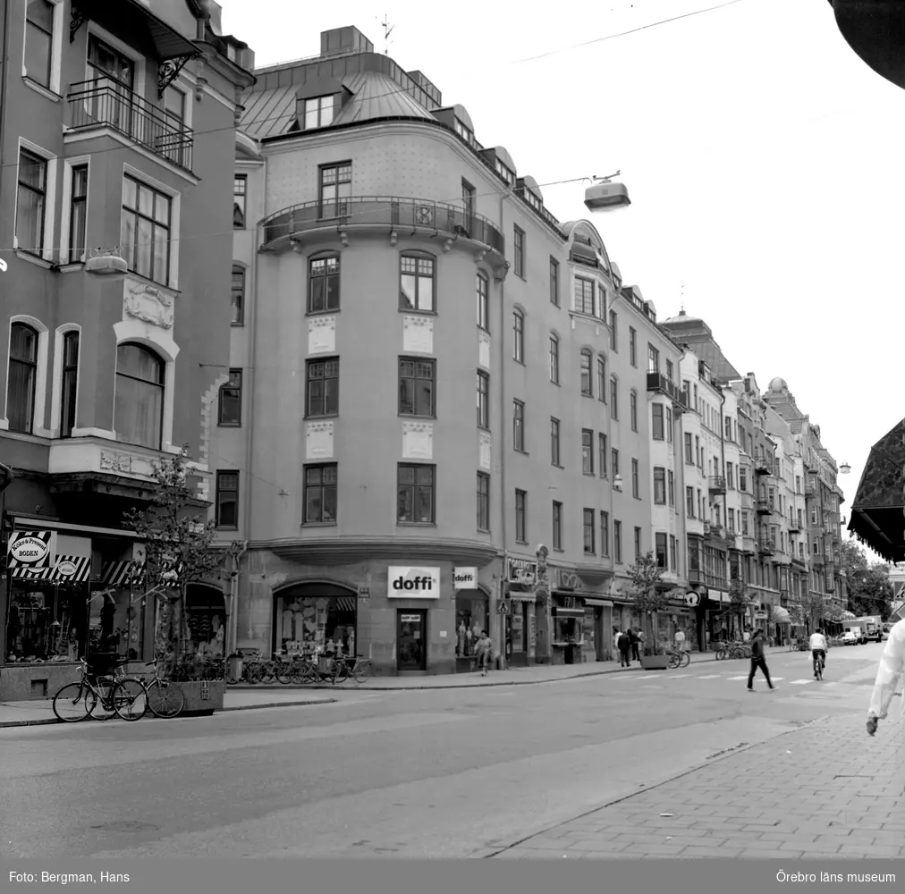 Hörnet Fredsgatan-Storgatan, 1989-06.