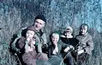 Knut Borg med sin familj, 23 oktober 1955.