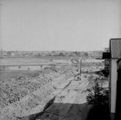 Grävningsarbete. Värmeverket.
Schakt för fjärrvärmekulvert i