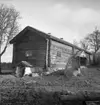 Kullängsstugan, exteriör.
11 november 1939.