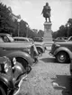 Örebromotiv. Stortorget med Engelbrektsstatyn.
27 augusti 1940.