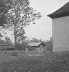 Ödeby kyrka, exteriör.
11 augusti 1942.
