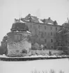 Örebro slott, exteriör.
14 januari 1943.