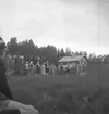 Siggebohyttans bergsmansgård, grupp.
29 juli 1945