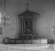 Stora Mellösa kyrka, interiör.
14 juni 1952.