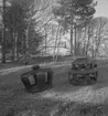 Hällefors hembygdsgård, exteriör. Föremål (?)
23 april 1953.