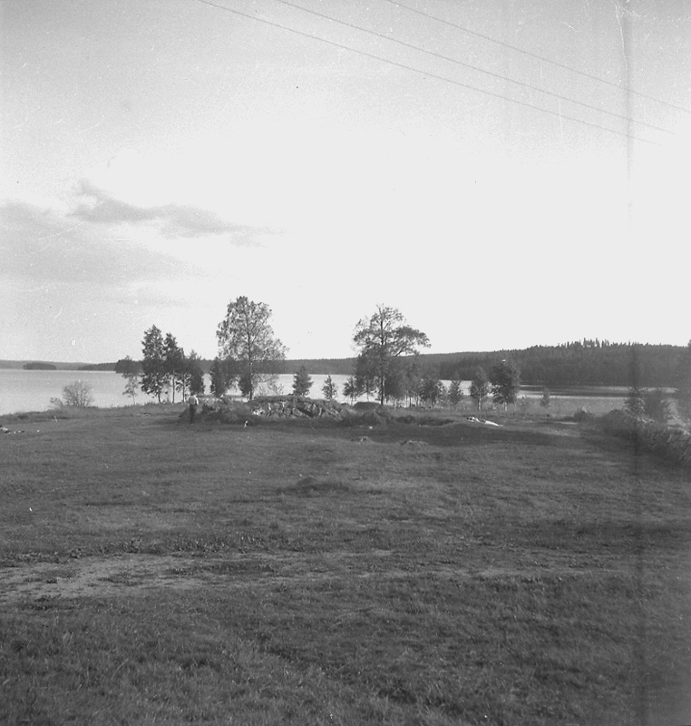 Ramundeboda klosterområde, utsikt.
7 juli 1955.