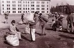 Muckardag i Västernorrlands Regemente I21 i Sollefteå 1969.