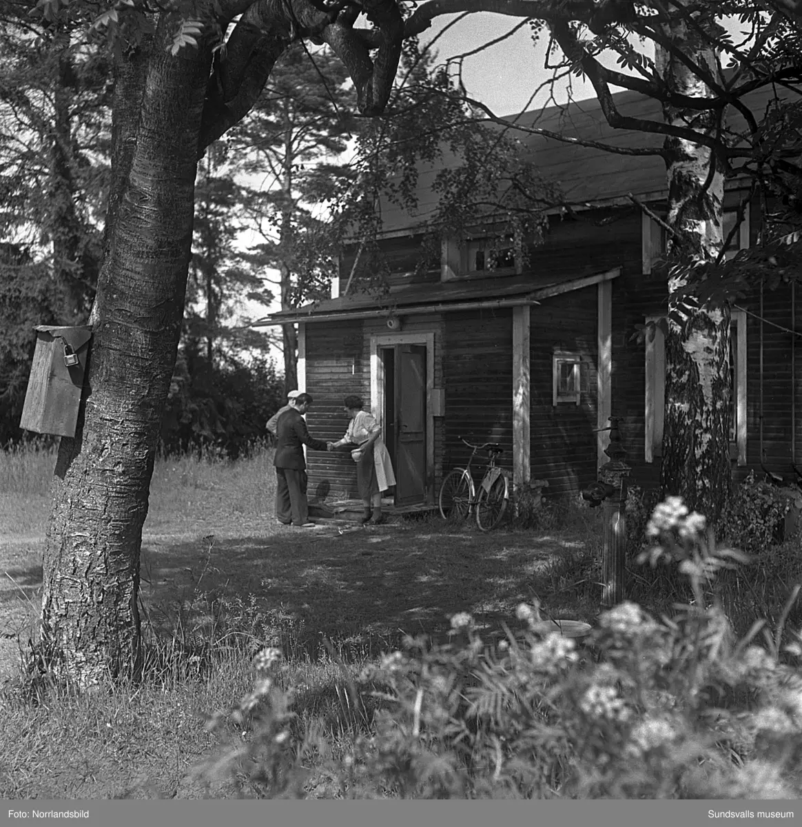 Gamla bostäder i Kubikenborg.
