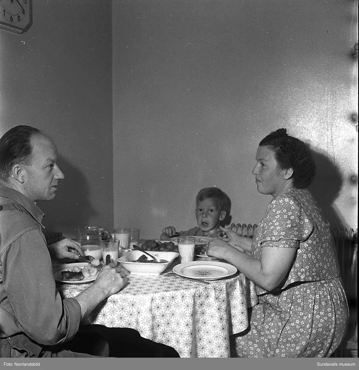 Gamla bostäder i Kubikenborg.