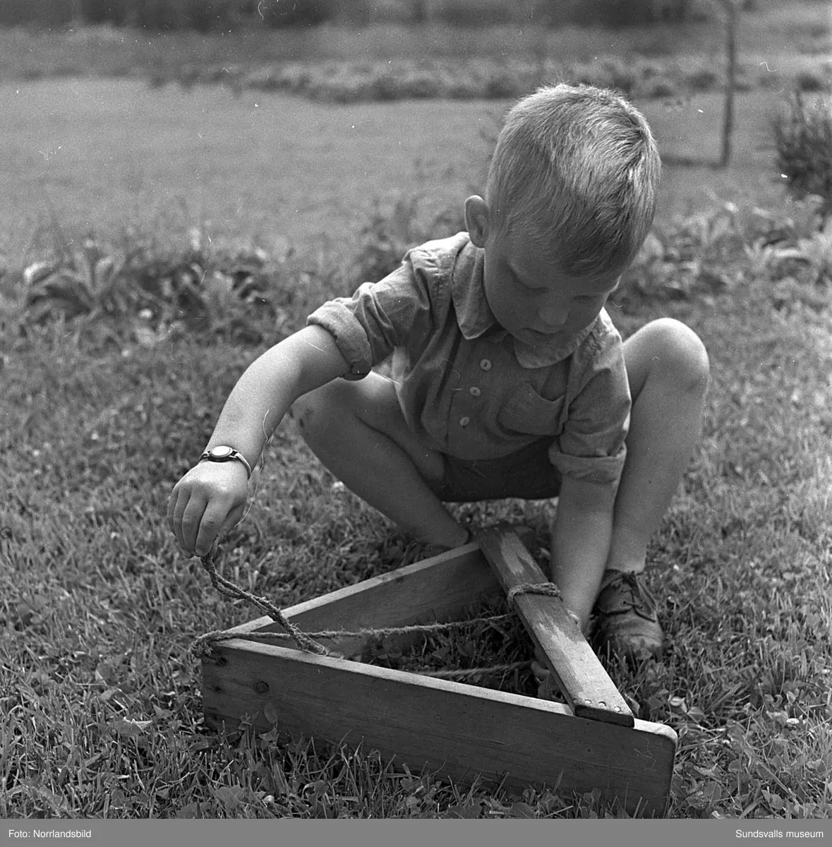 Gamla bostäder i Kubikenborg.