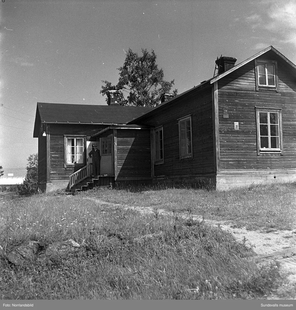 Gamla bostäder i Kubikenborg.
