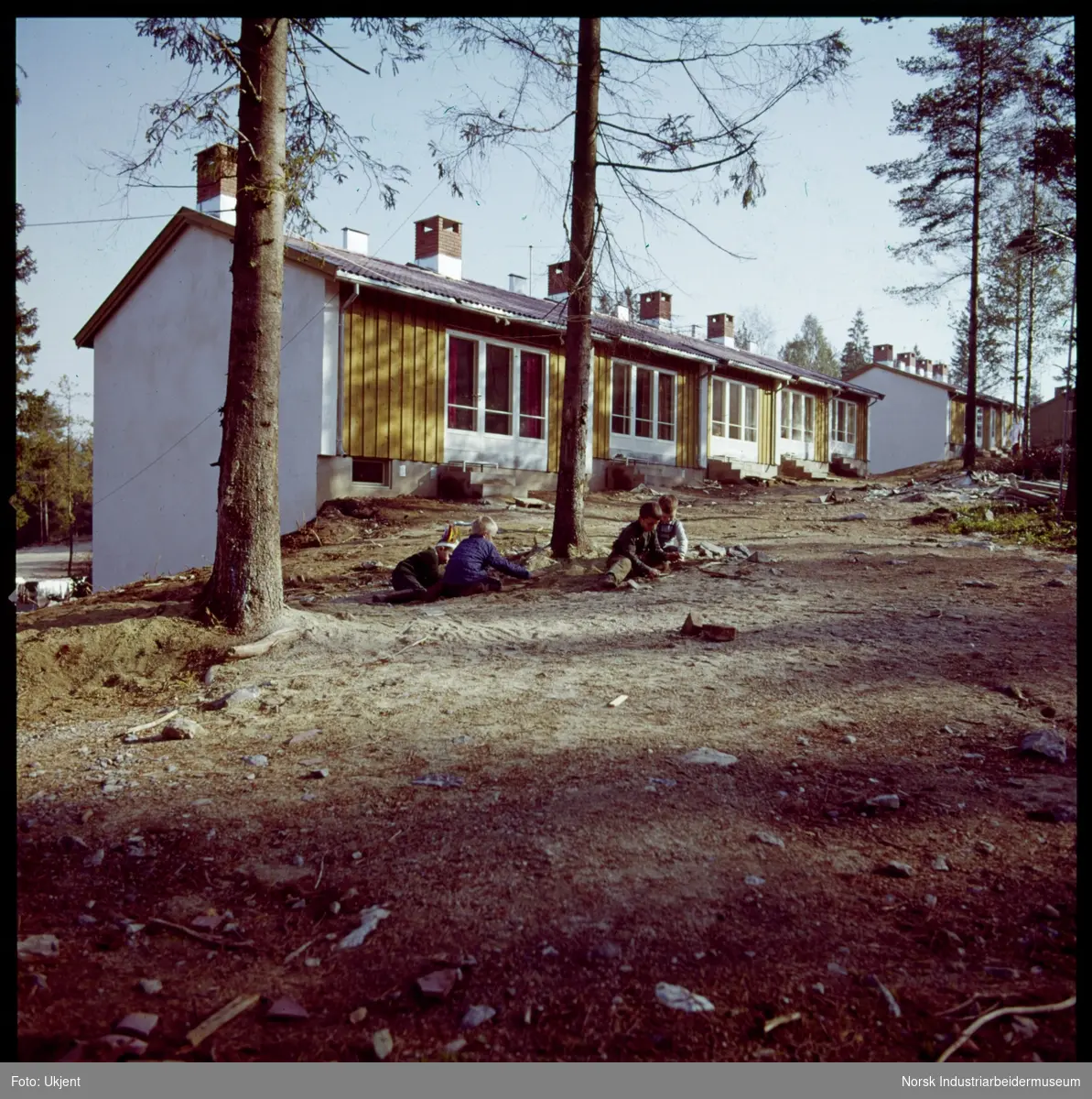 Nye boligfelt på Mauråsen, eksteriør.