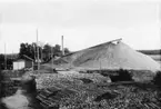 Sågen vid kilsmo station, tillhör brevens bruk. I augusti 1932.