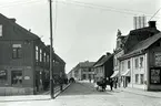 Drottninggatan mot söder från Rudbecksgatan.