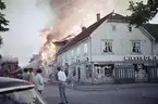 Branden på Målargatan vid Östra torget i Jönköping.