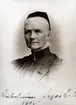 En kvinna.
Wilhelmina Lagerholm (1862-1917).