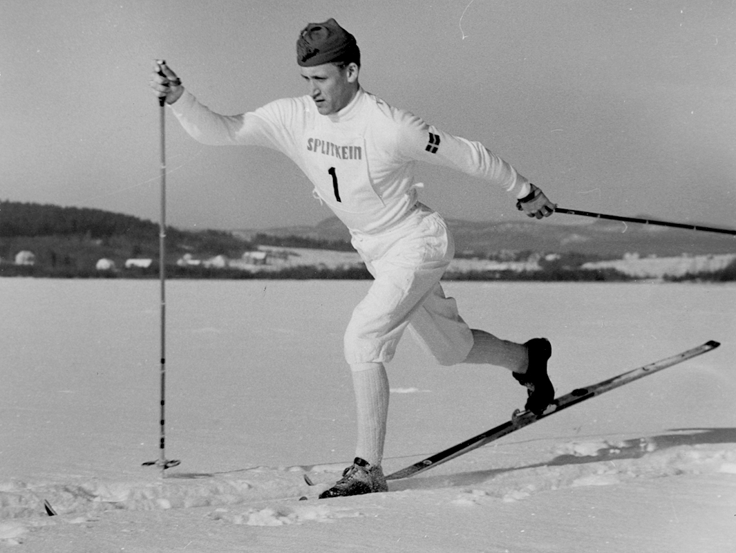 Sixten Jernberg, skidor, Lima, Limedsforsen.