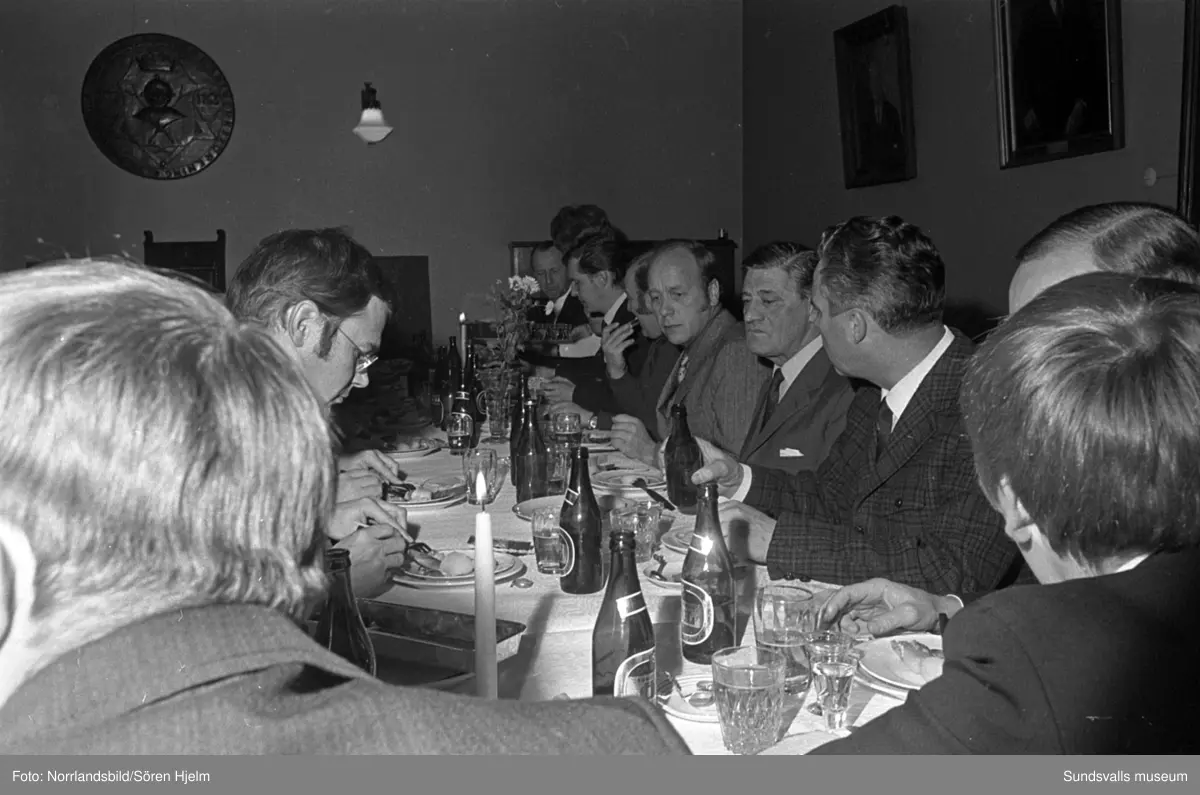 BP-konferens i Hantverksföreningens festsal.