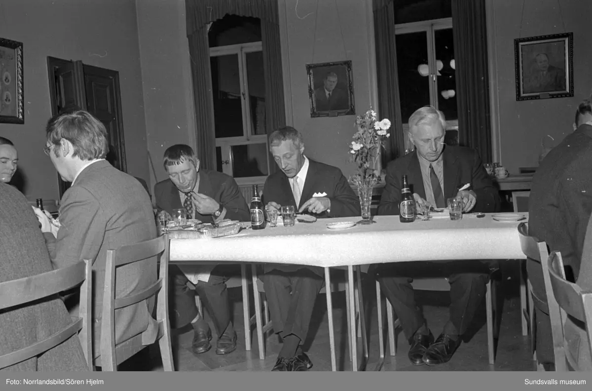 BP-konferens i Hantverksföreningens festsal.