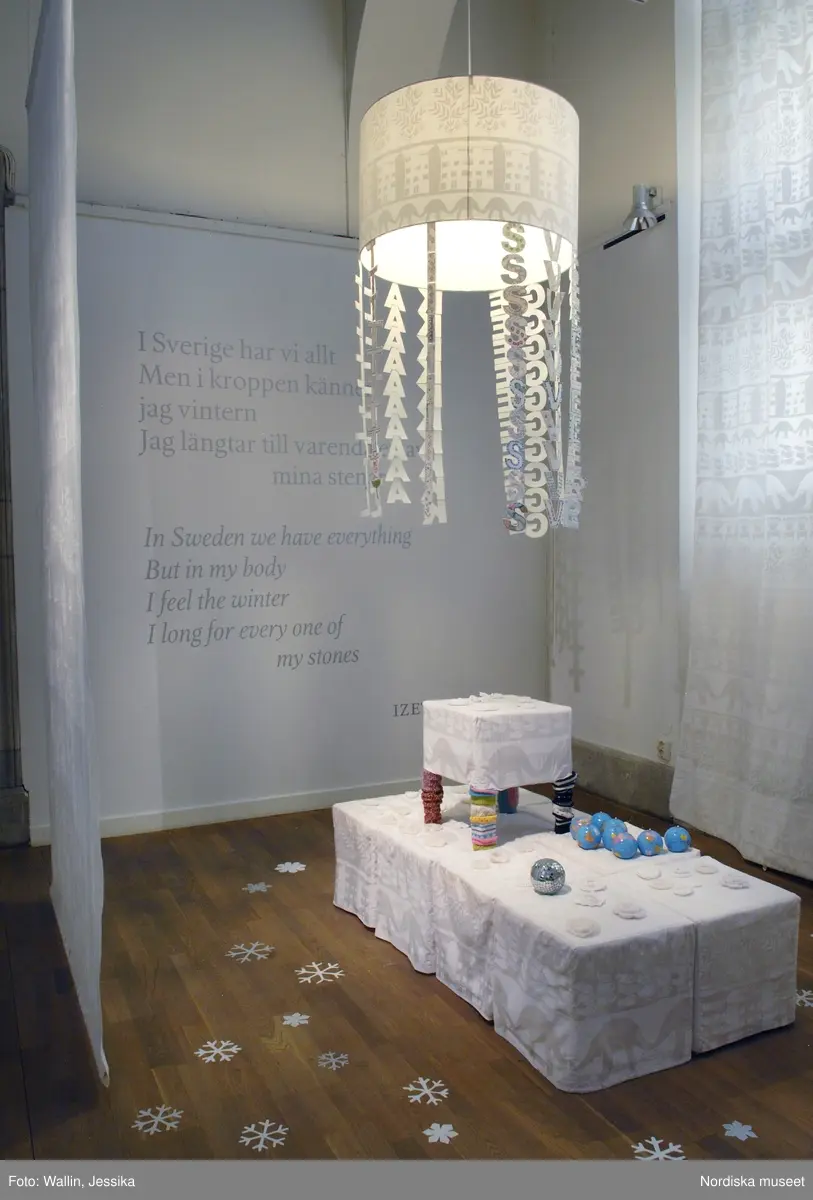 Utställning Livstycket på Nordiska museet.