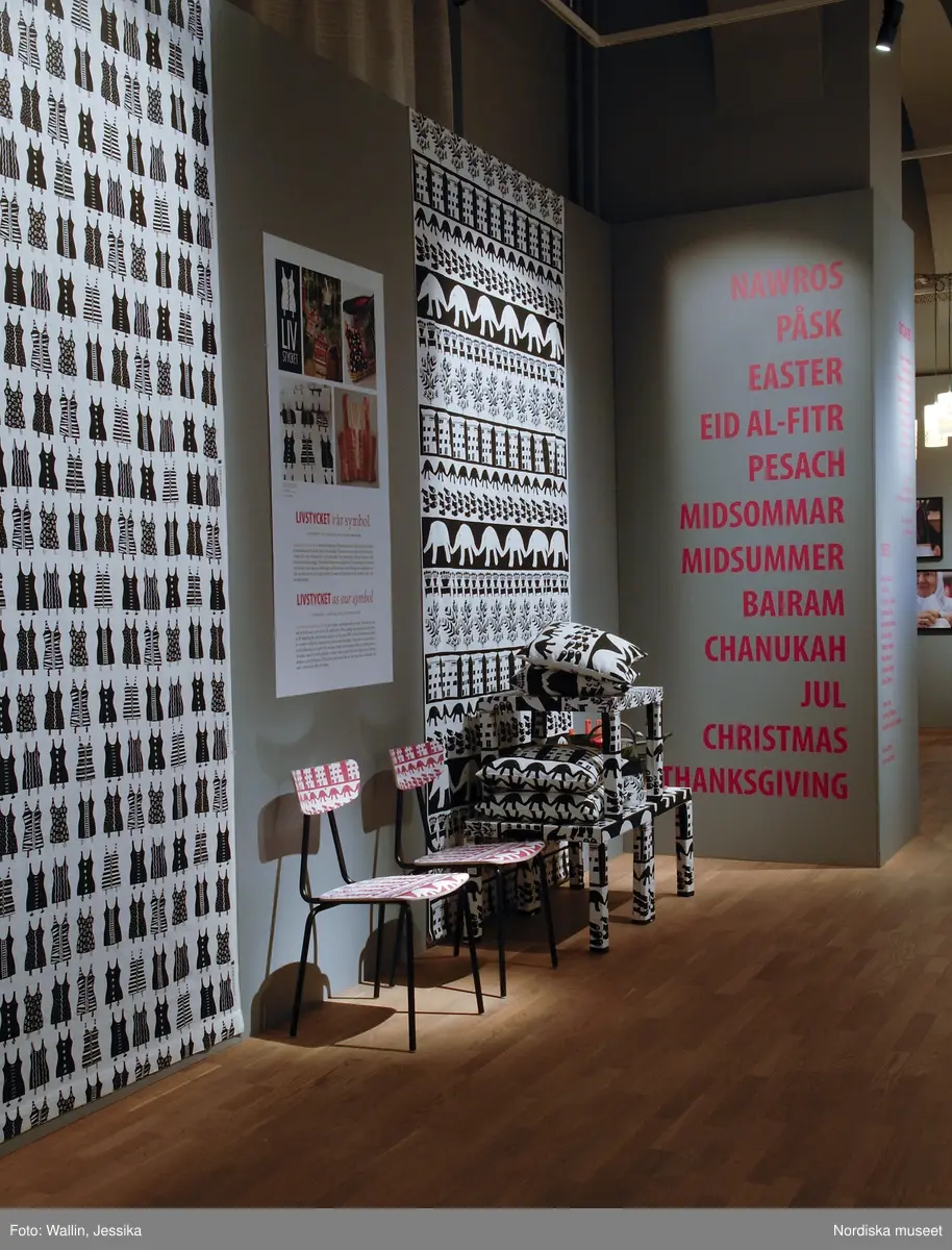 Utställning Livstycket på Nordiska museet.