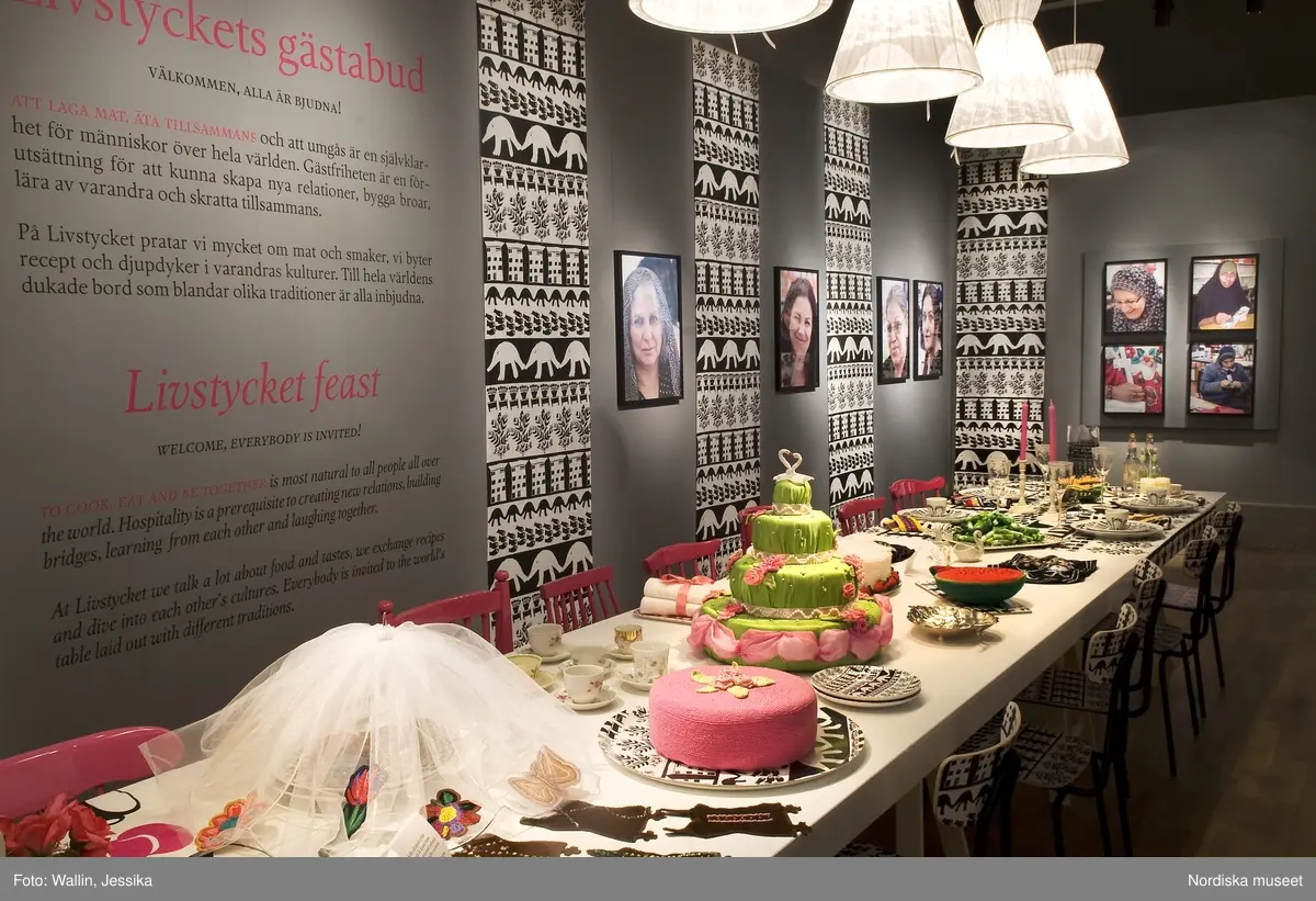Utställning Livstycket på Nordiska museet.