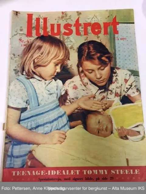 33 Ukeblad fra midten av 1950-tallet.