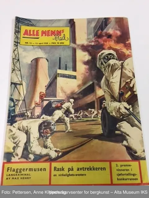 33 Ukeblad fra midten av 1950-tallet.