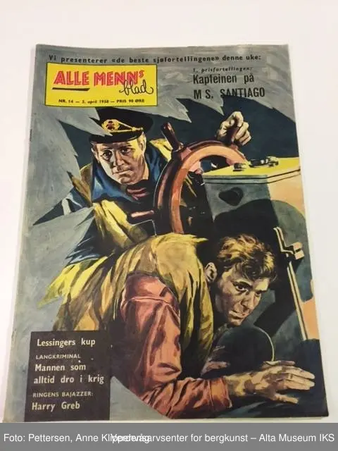 33 Ukeblad fra midten av 1950-tallet.