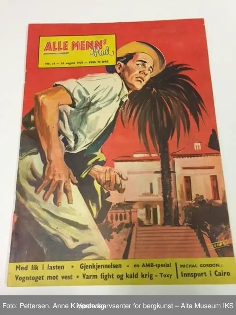 33 Ukeblad fra midten av 1950-tallet.