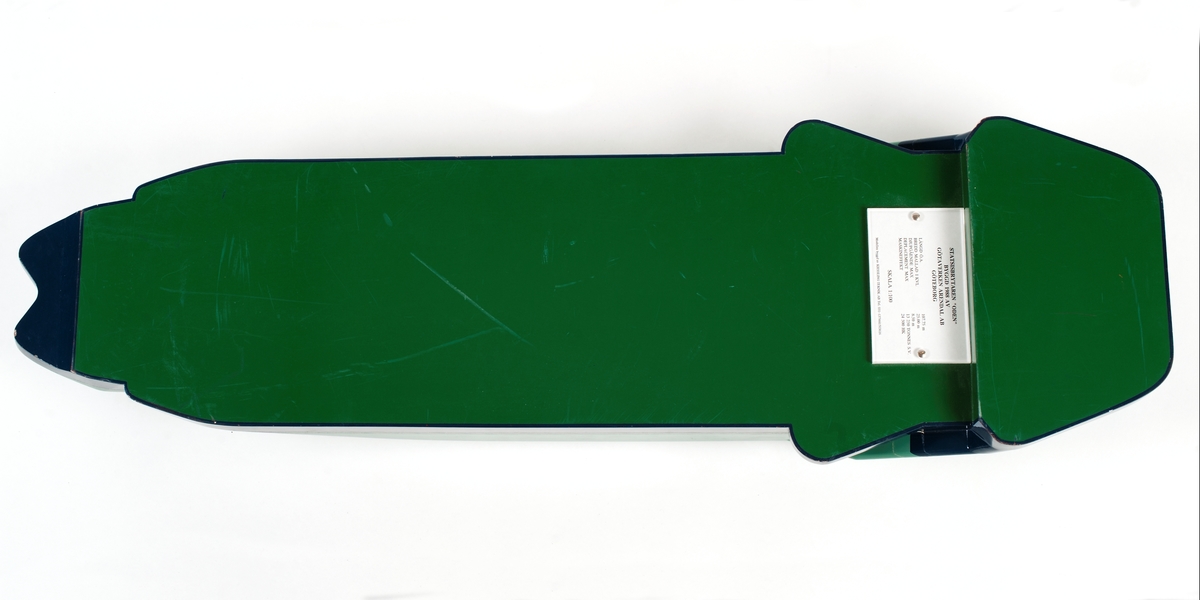 Skrovmodell av ODEN.