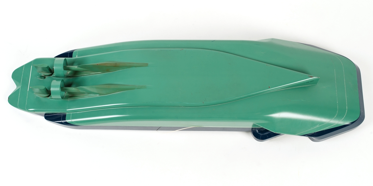 Skrovmodell av ODEN.