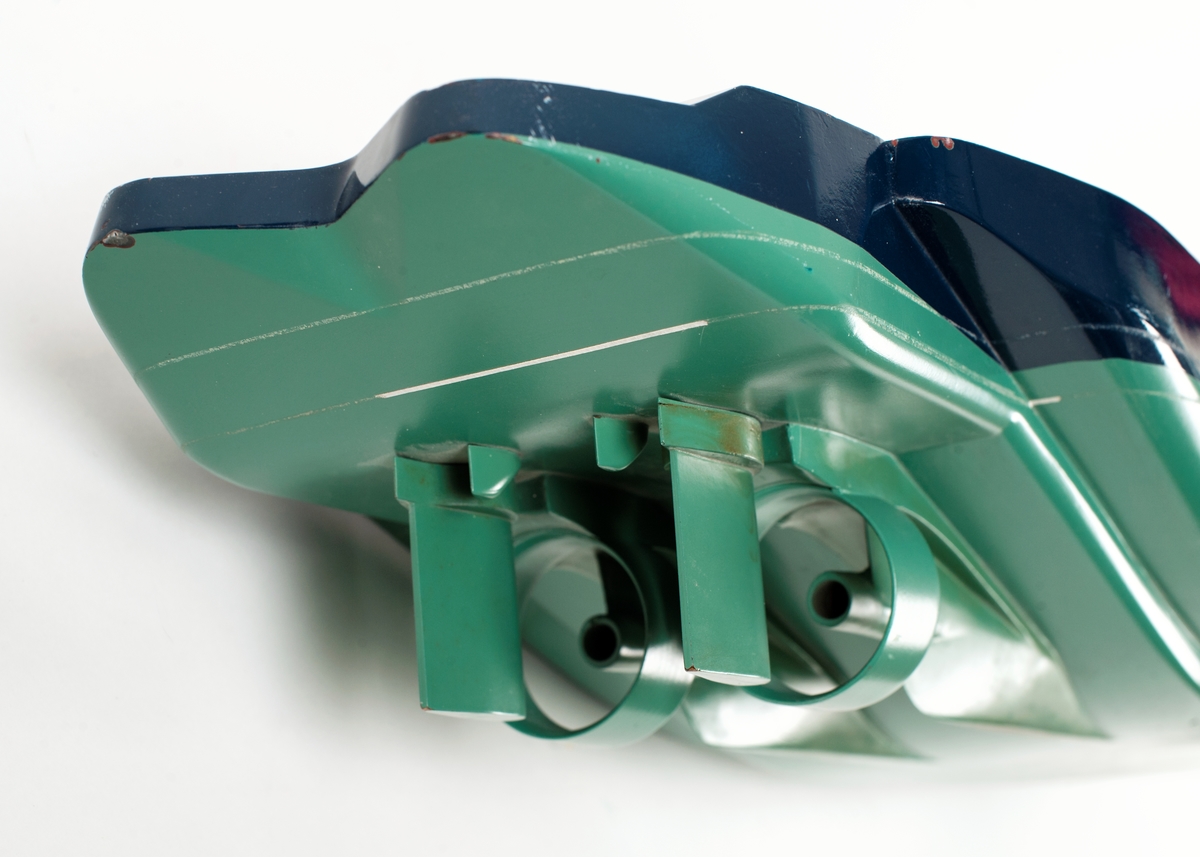 Skrovmodell av ODEN.