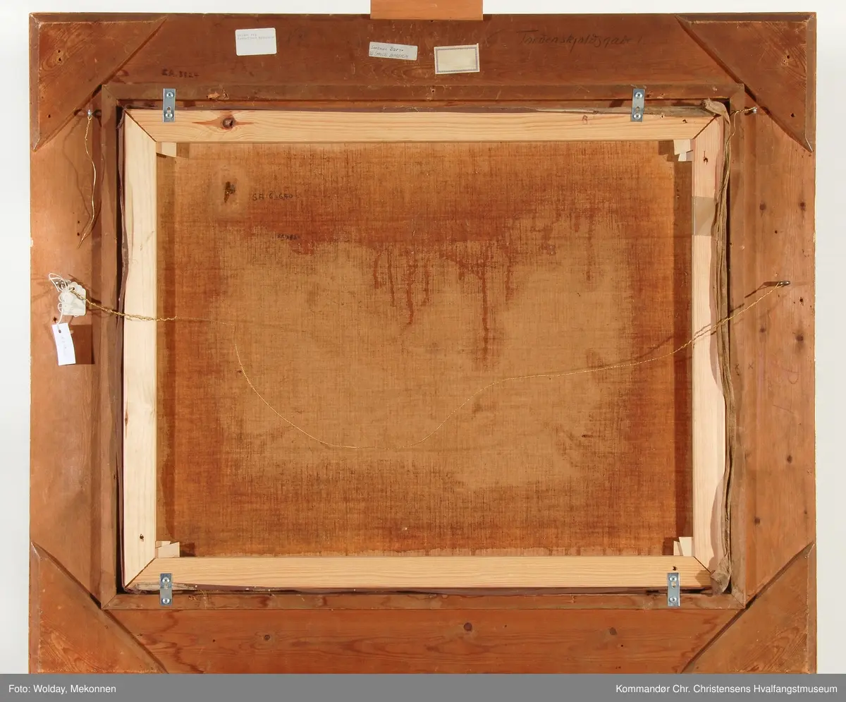 To sovende barn.
To sovende på rammen.