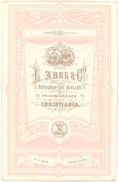 Portrett av Elise Mathiesen.