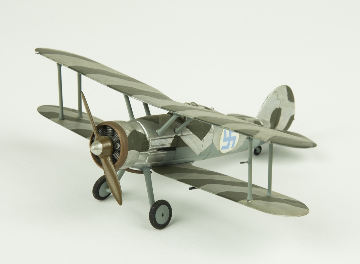 Flygplansmodell J 8, Gloucester Aircraft Gladiator by Unknown artist