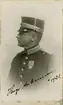 Porträtt av Hugo Ankarcrona, officer vid Västerbottens regemente I 20.

Se även bild AMA.0000951.