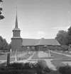 Nysunds kyrka, exteriör.
15 augusti 1938.