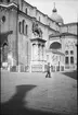 Drottning Victorias bilder. Campo Sant Giovanni e paolo i Venedig. Ryttarstatyn föreställer Bartolomeo Colleoni.