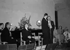 Radioutsändning med Gösta Knutsson, Uppsala 1946