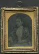 Pannotyp. Porträtt troligen av sedeltryckaren C.A. Brolings dotter.