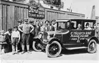 Ford T 1927. 17 varv Mälaren runt på 8 1/2 dygn.