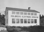 Kolbäcks Elektriska Verkstad. Fabriken 1929 - 1934.